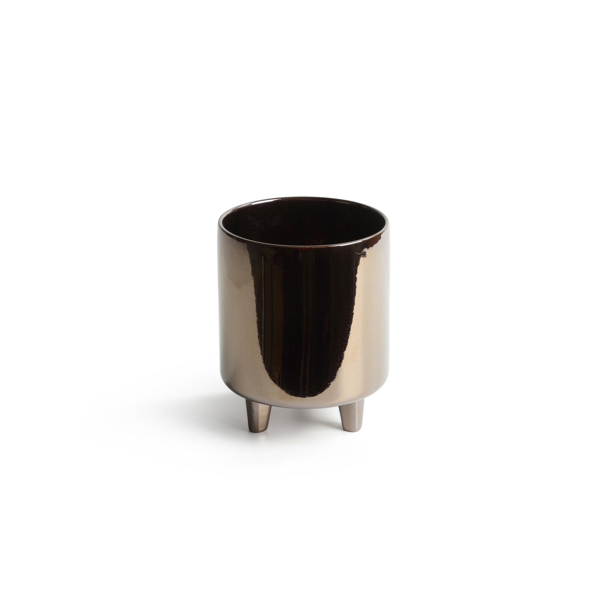 Vaso Oro Ø 13,5 x H 17 cm – Gold & Silver