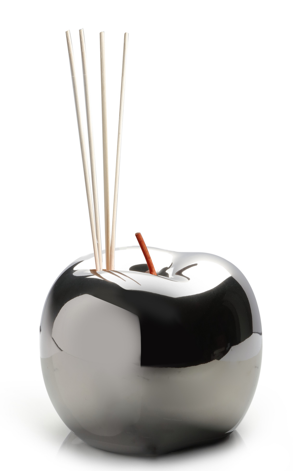 MELA in ceramica ARGENTO Ø19x h19 cm – Profumatori