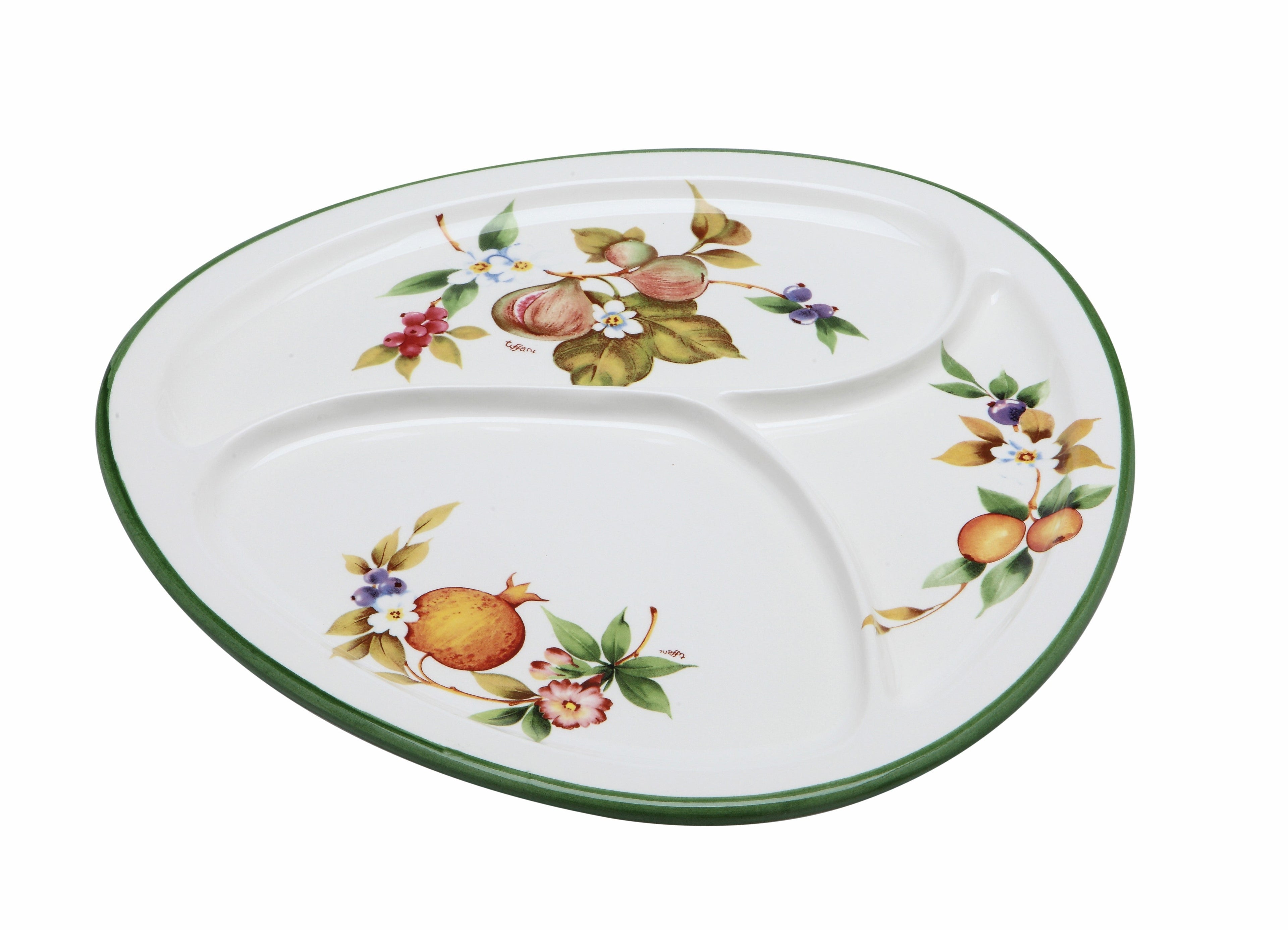 Piatto 3 Scomparti Country Selva - Love Tiffani