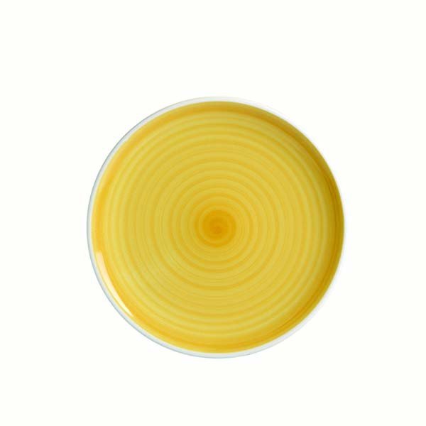 Piatto piano cm 28 Cottage blu&giallo - Love Tiffani