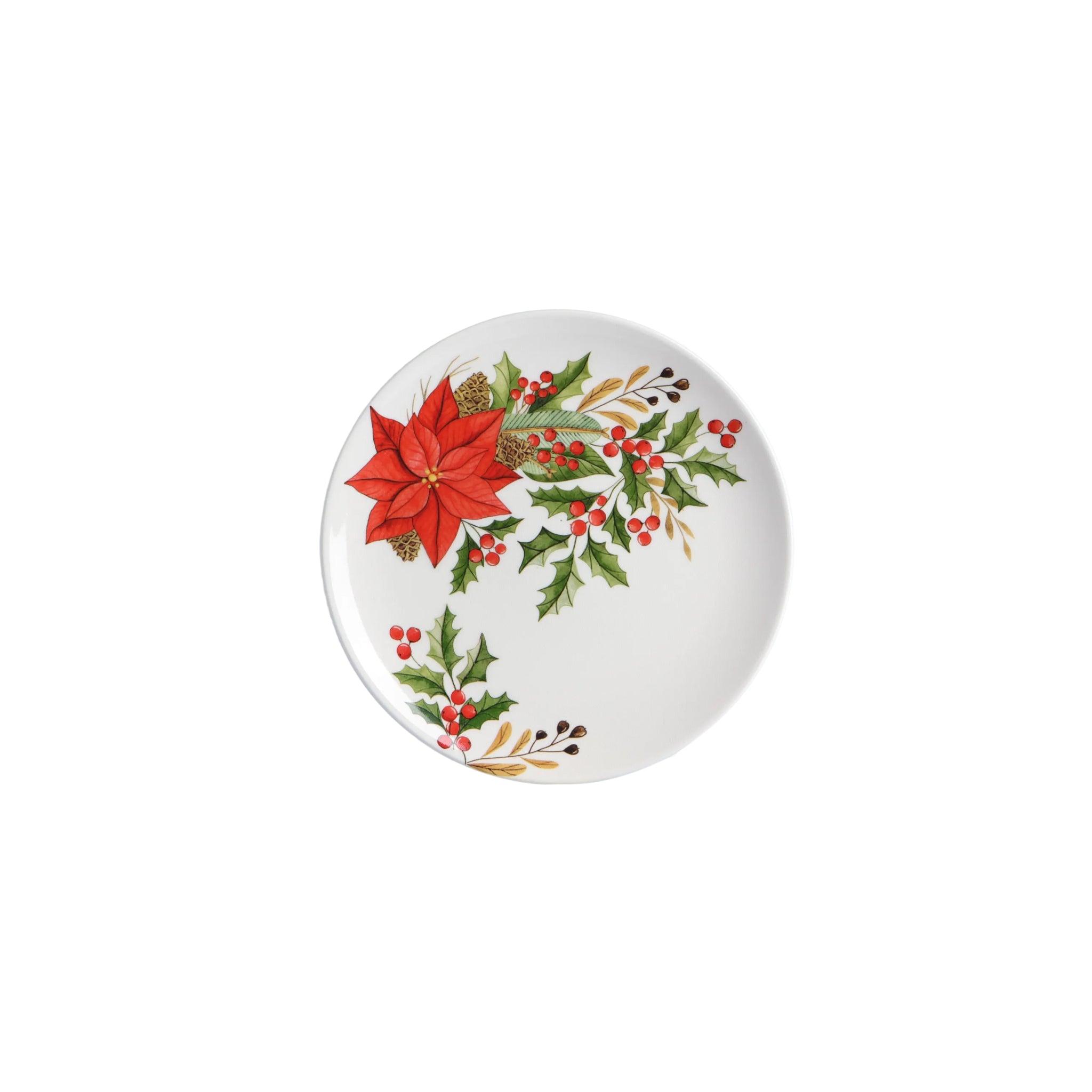 Piatto Frutta cm 22 – Collezione Stella di Natale