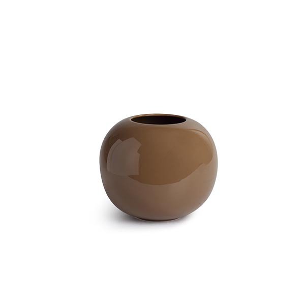 Vaso MARRONE Ø 23 x h 20 cm - Love Tiffani