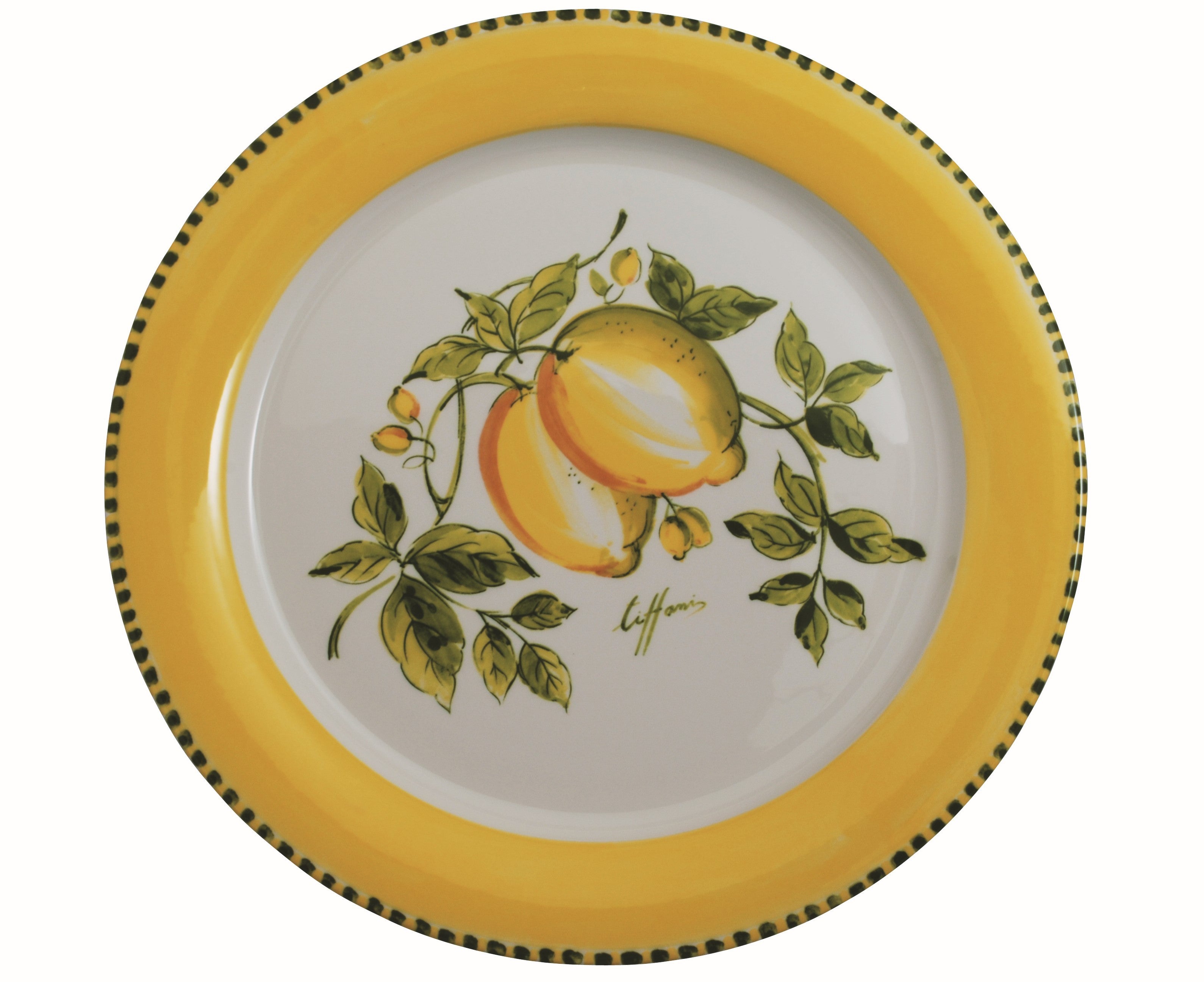 Vassoio Tondo cm 37 Galassia Limoni - Love Tiffani